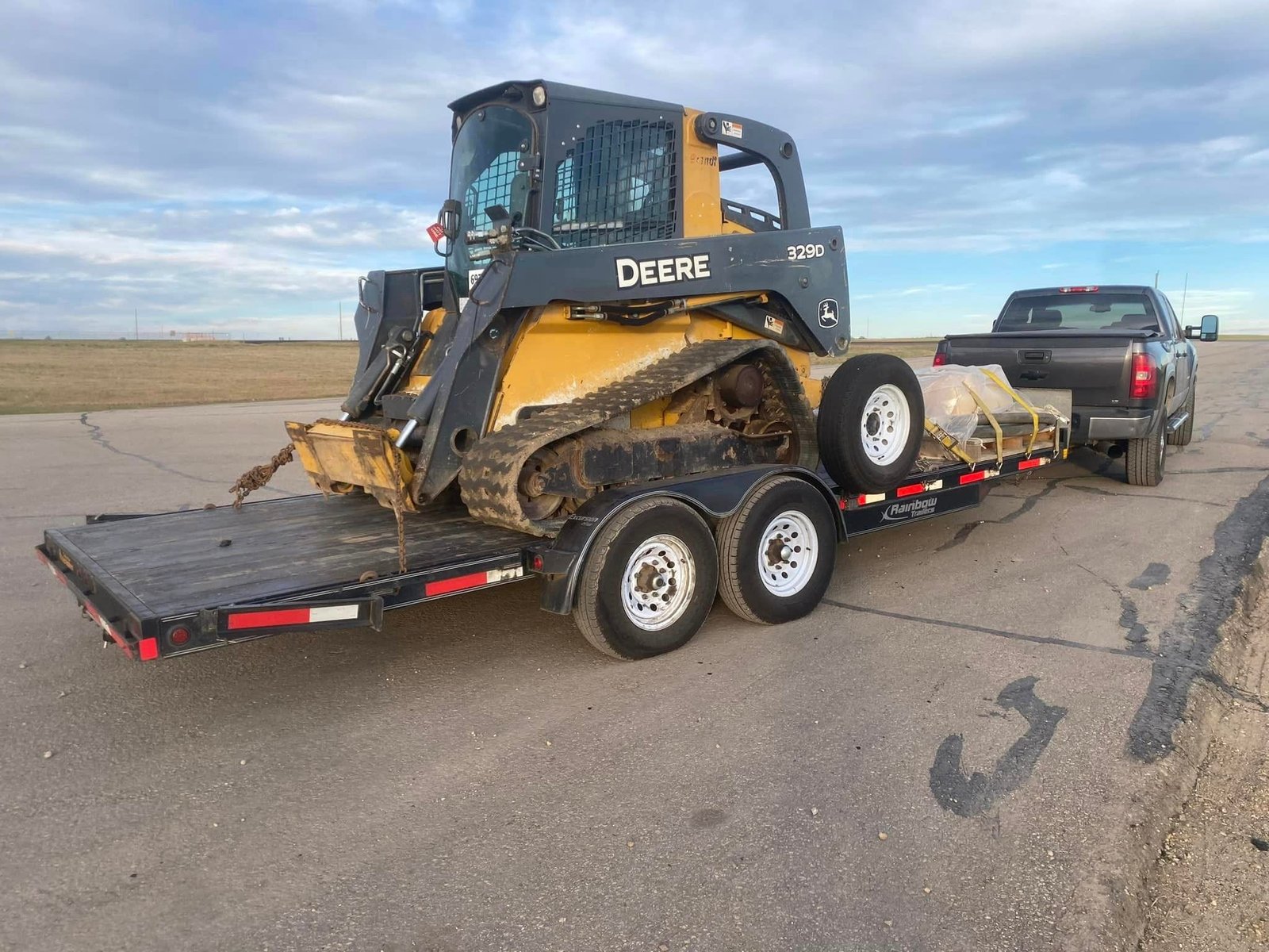 Equipment hauling and transport service