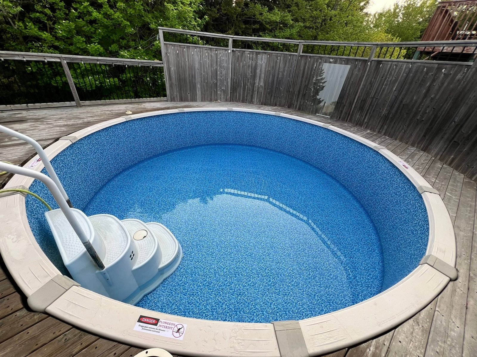Pool opening and seasonal preparation