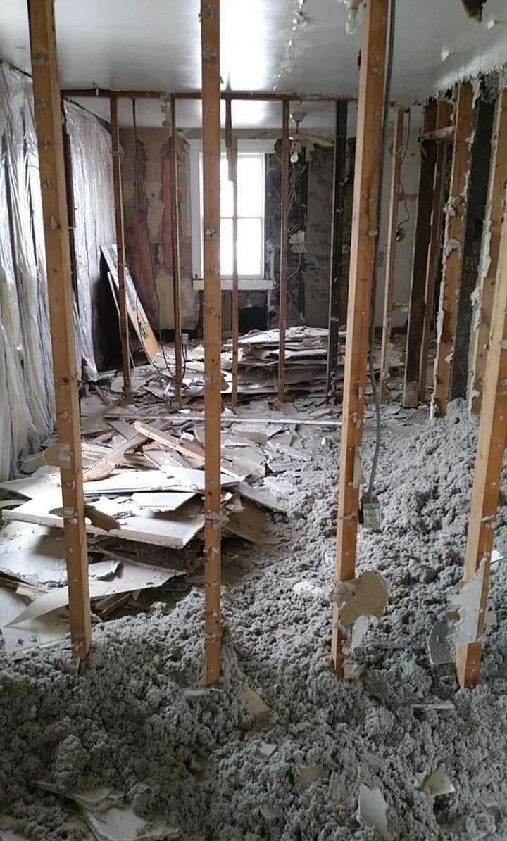 Fire Damage Demolition<