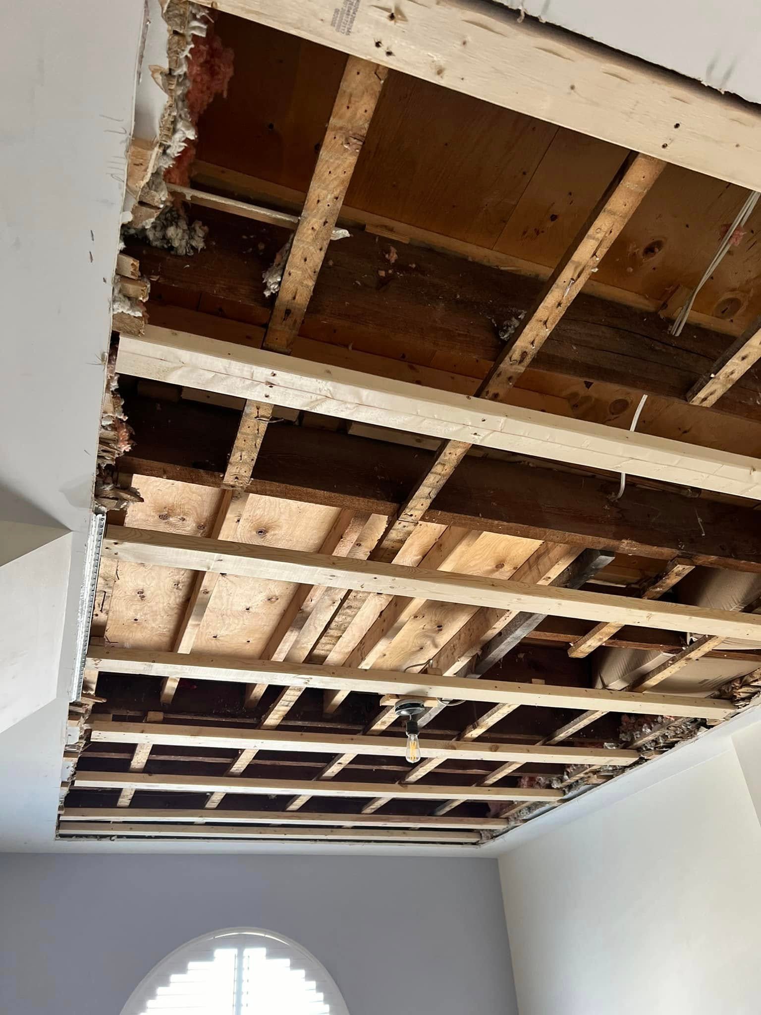 Drywall installation<