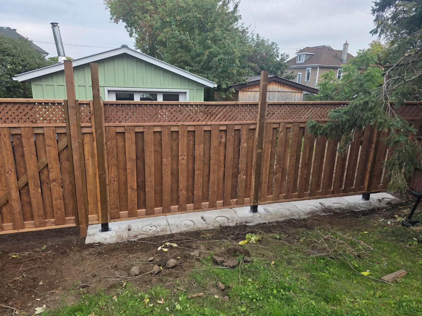Excavation and site preparation work